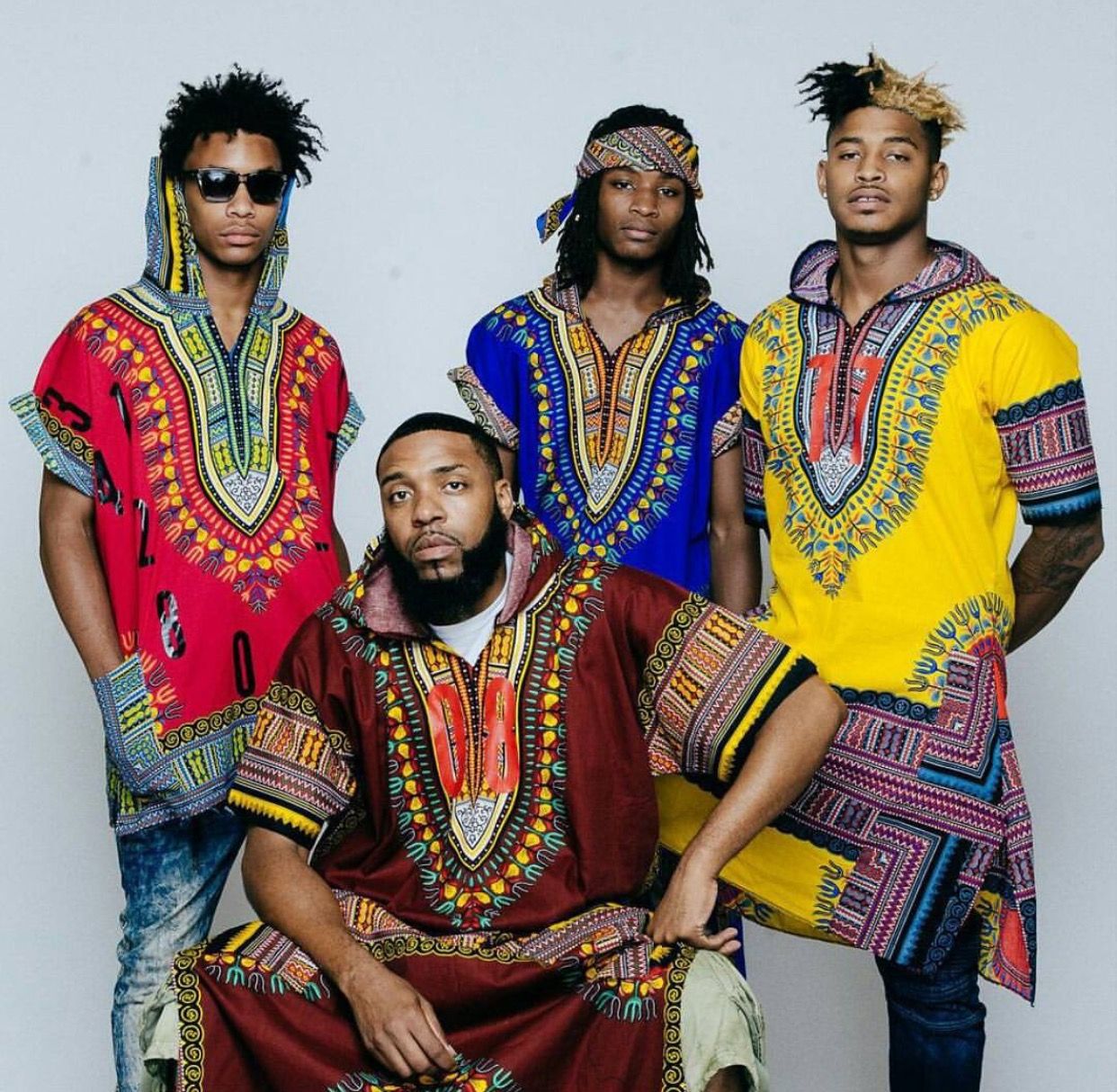 Tunde Men's Agbada Set view 1